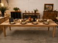 Mesa Blanc madera maciza