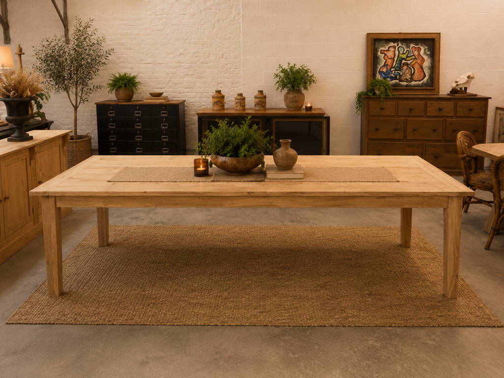 Mesa Calif madera maciza